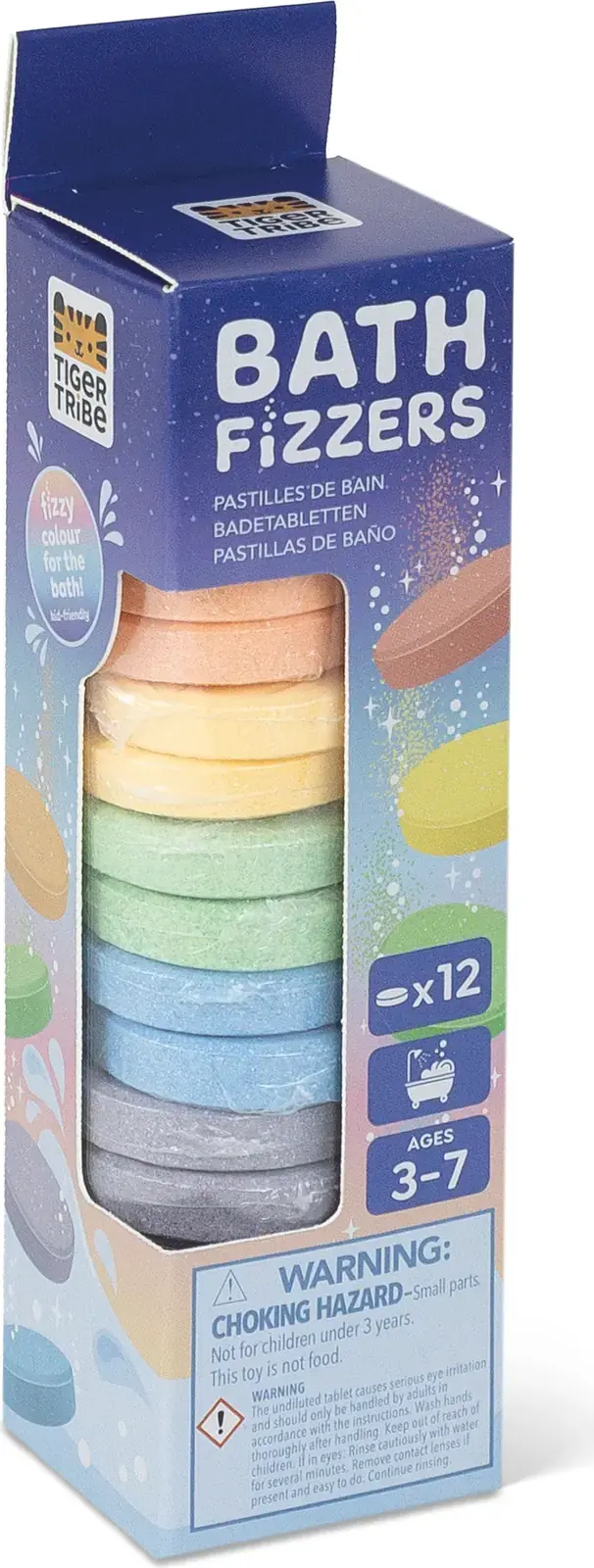 Šumivé tablety do koupele Tiger Tribe Bath Fizzers uni