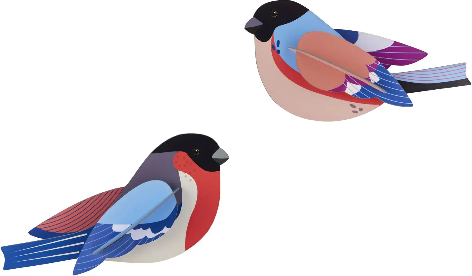 Nástěnná dekorace Studio Roof - Finches / Pěnkavy uni