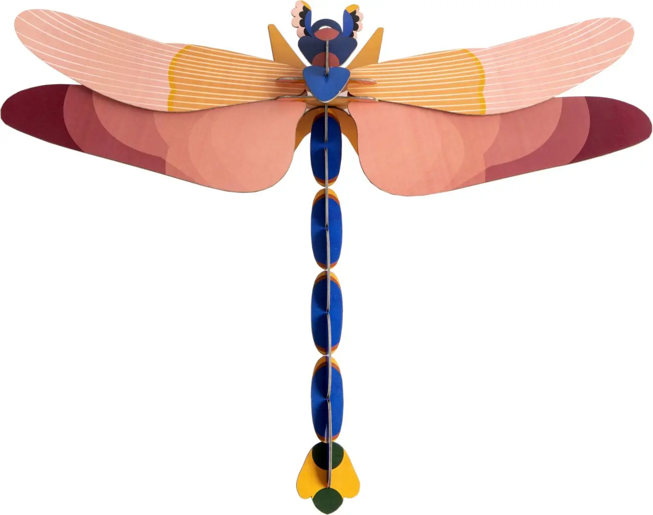 Nástěnná dekorace Studio Roof Pink Dragonfly uni