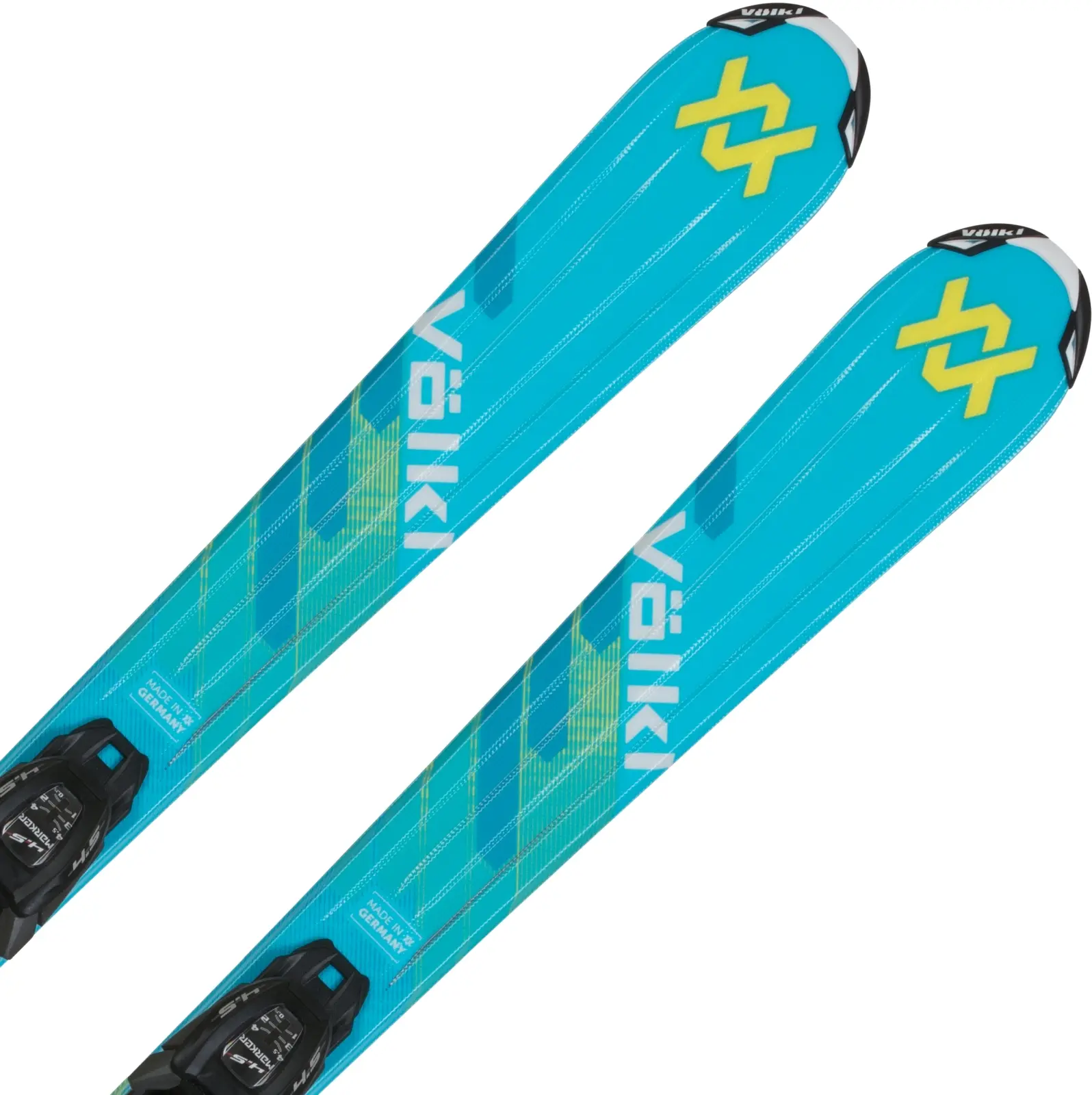 Dětské sjezdové lyže Völkl Peregrine Jr + 4.5 vMotion Jr 80