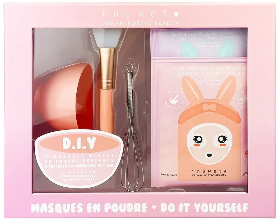 Diy set práškové slupovací masky a doplňků Inuwet - Výživa & Detox uni