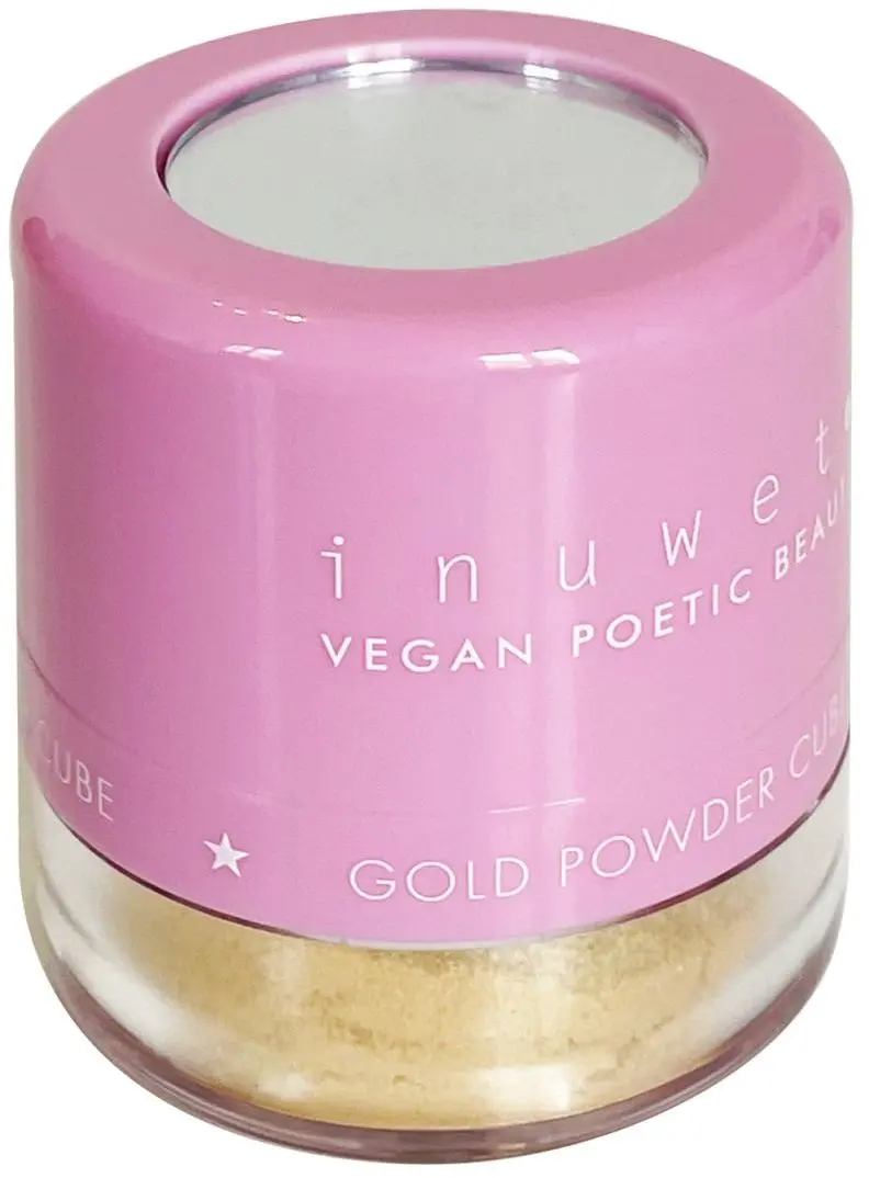 Rozjasňovací pudr Inuwet GOLD POWDER CUBE - Gold loose powder uni