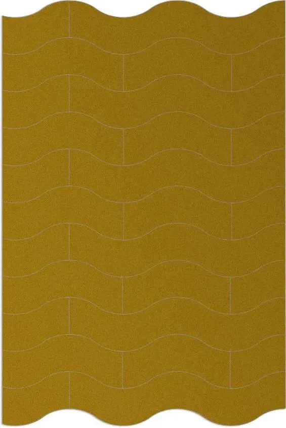 Reflexní nálepky Reflective Berlin Waves-gold