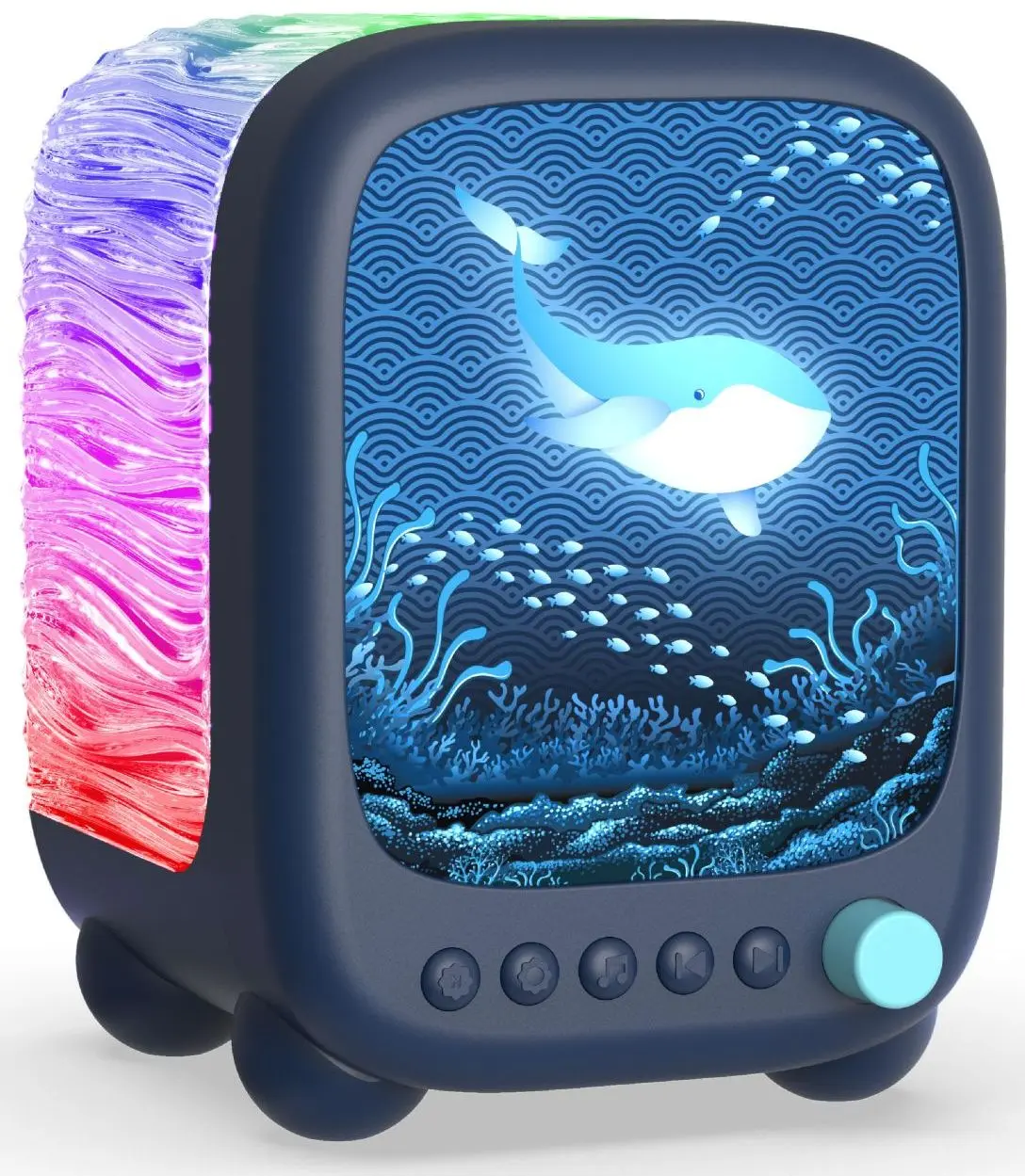 Noční světlo a reproduktor MOB Wavy Light - Abyss uni