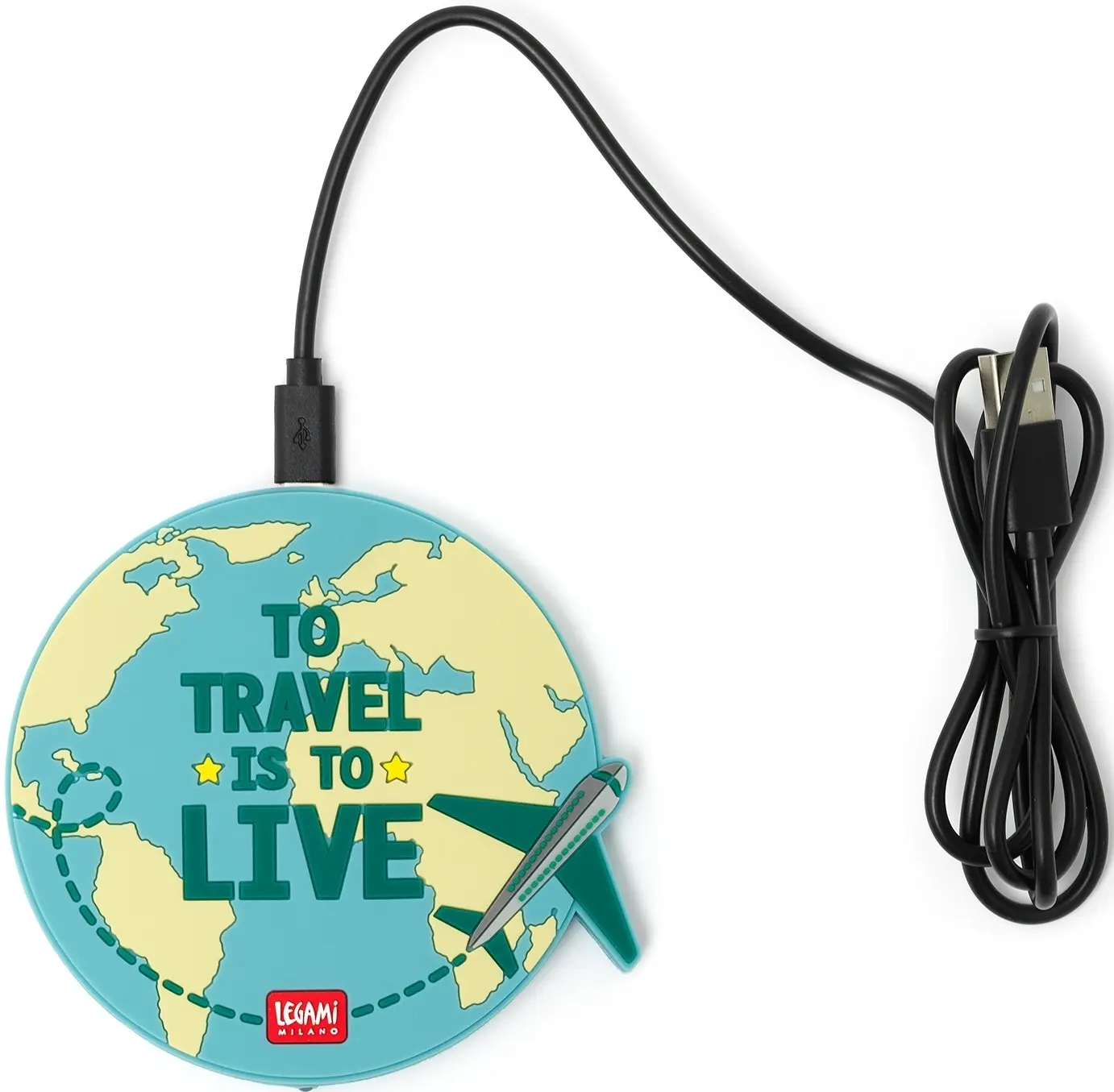 Bezdrátová nabíječka Legami Super Fast - Wireless Charger - Travel uni