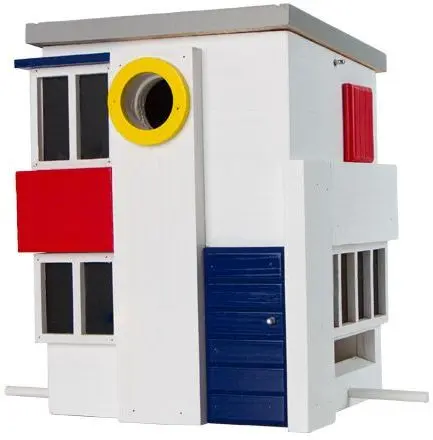 Krmítko/budka Multiholk pro ptáčky Wildlife Garden - De Stijl uni