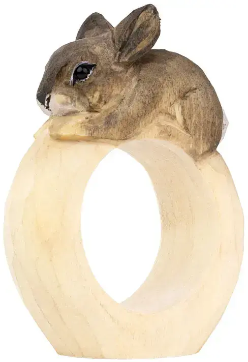 Napkin Ring Wildlife Garden - Little Rabbit uni