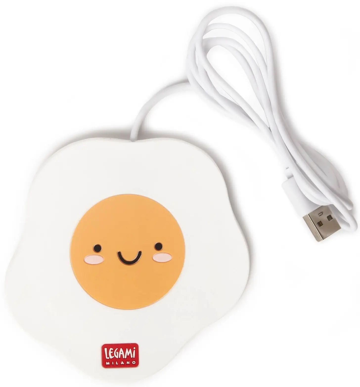 Ohřívací USB podtácek Legami Usb Mug Warmer - Warm It Up - Egg uni
