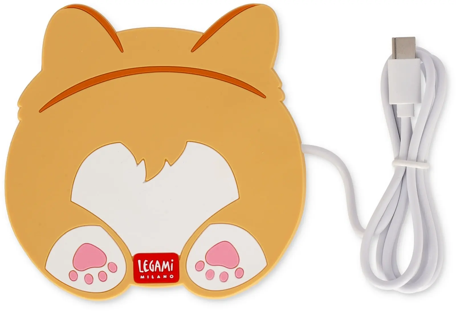 Ohřívací USB podtácek Legami Usb Mug Warmer - Warm It Up - Corgi uni