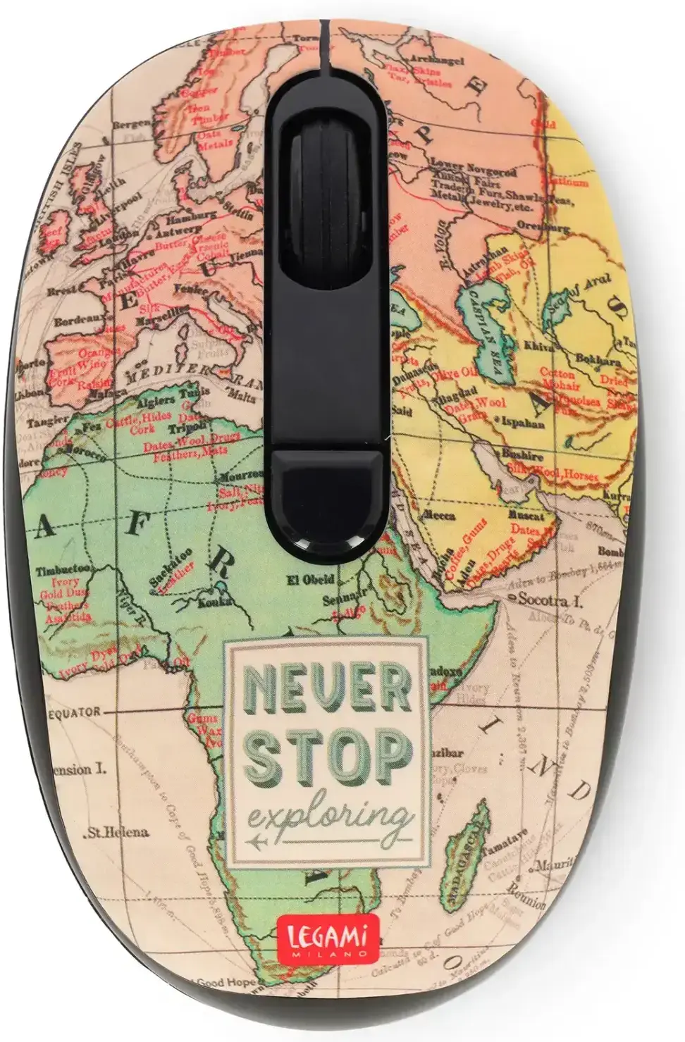 Bezdrátová myš Legami Wireless Mouse - Travel uni