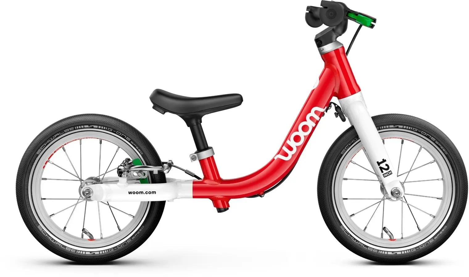 12" Woom 1 Classic GO - red
