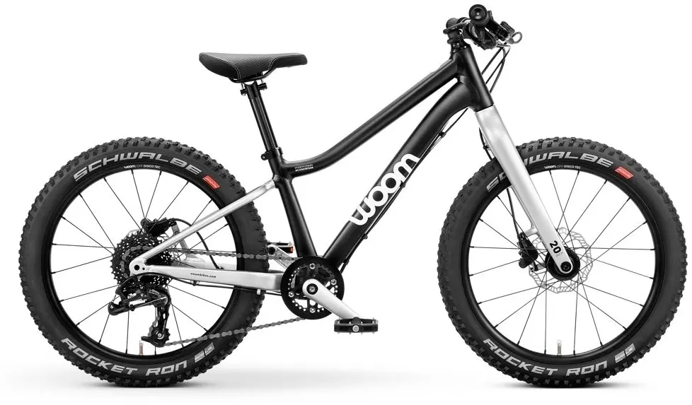 Dětské horské kolo 20" WOOM 4 OFF - černá uni