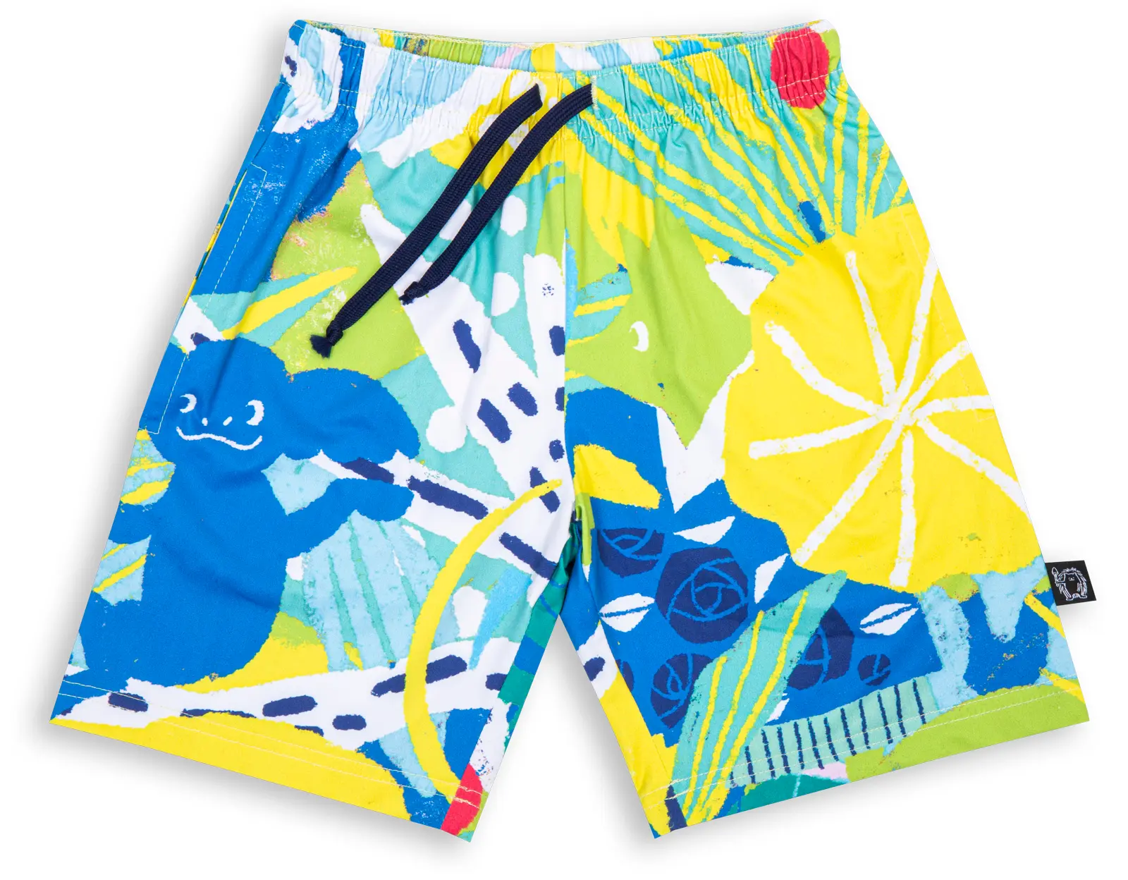 Chlapecké šortky Wouki Fubuki - Blue Hawaii 158