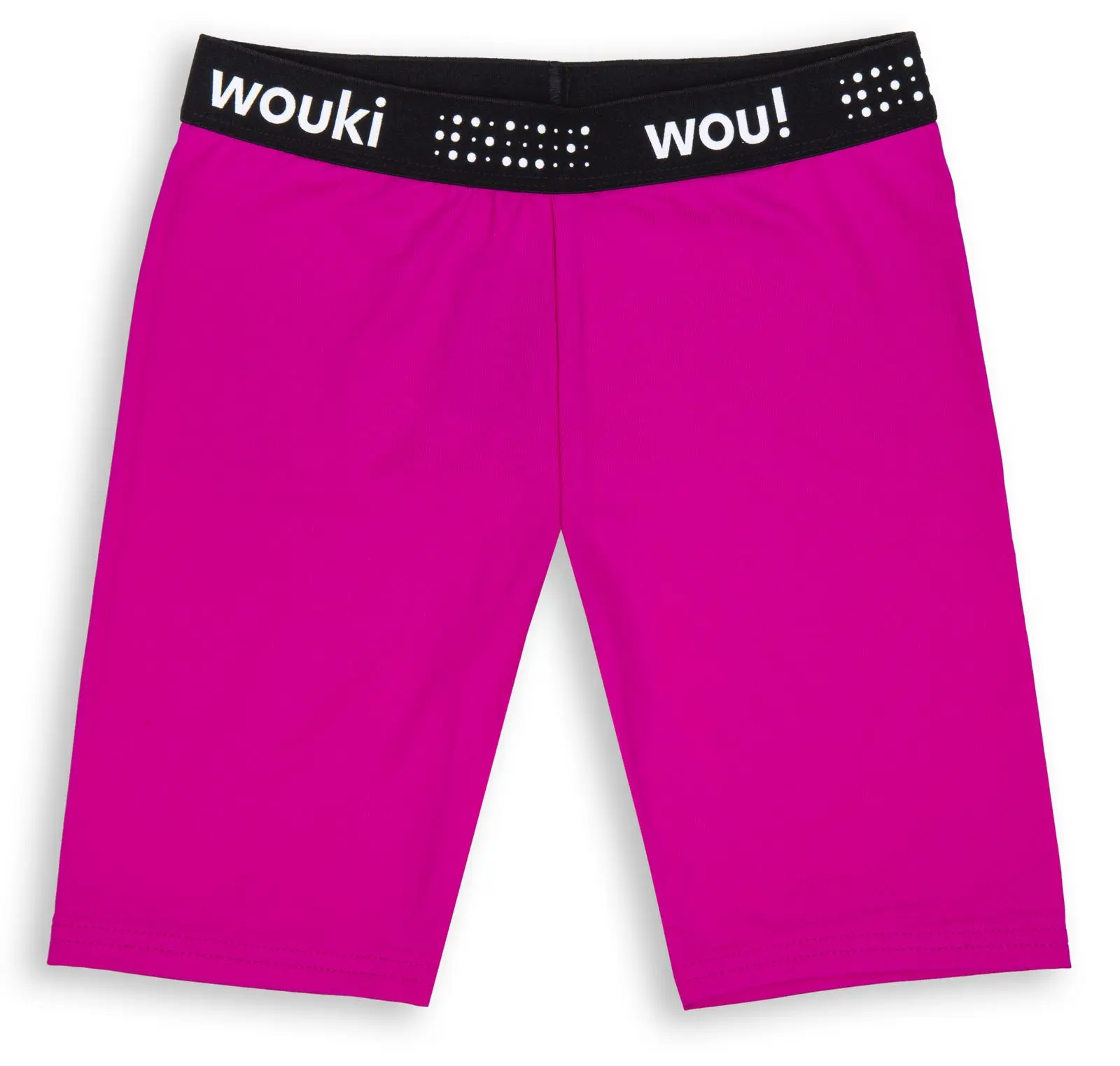 Dívčí biker kraťasy Wouki Ryujin - Fuchsia 140