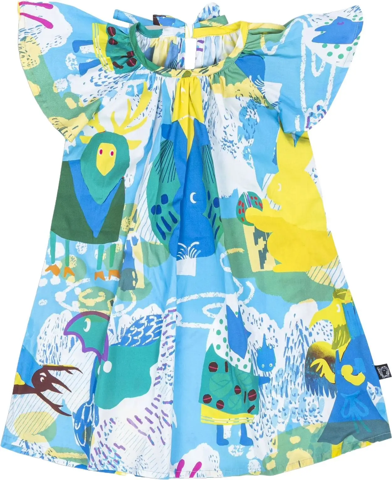 Dívčí šaty Wouki Tsukino - Blue 128