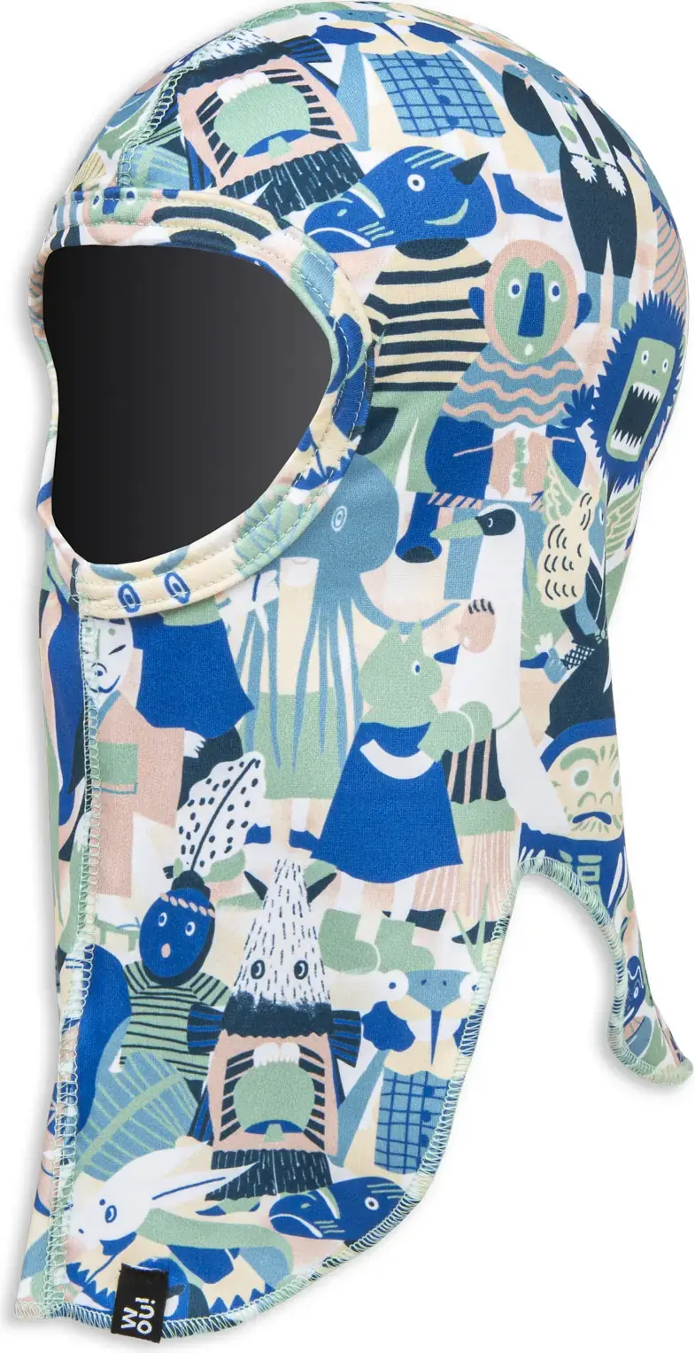 Dětská kukla Wouki Agi - Festive Blue M