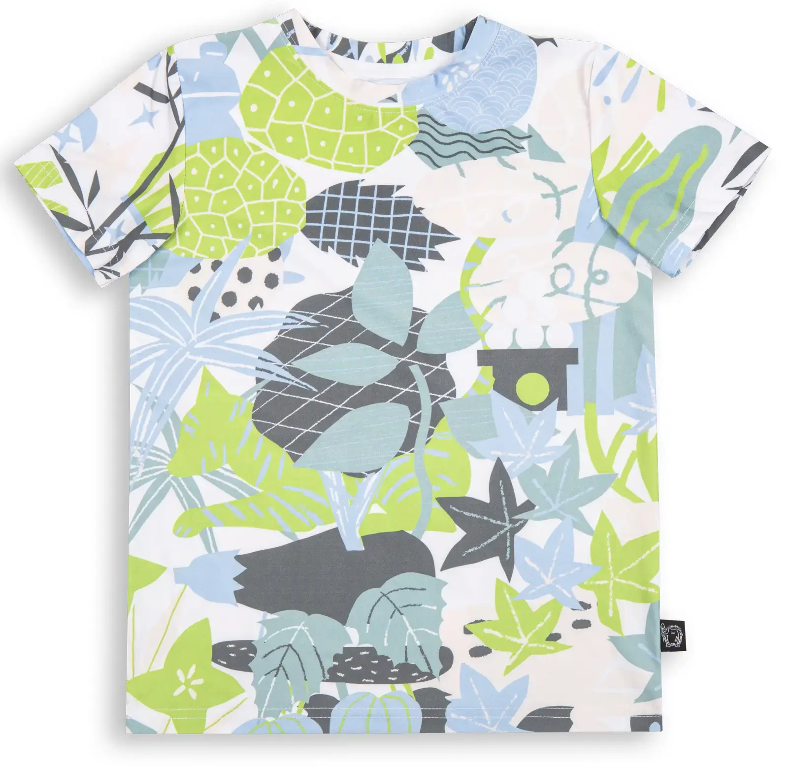 Dětské sportovní triko Wouki Ribon - Festive Green 134