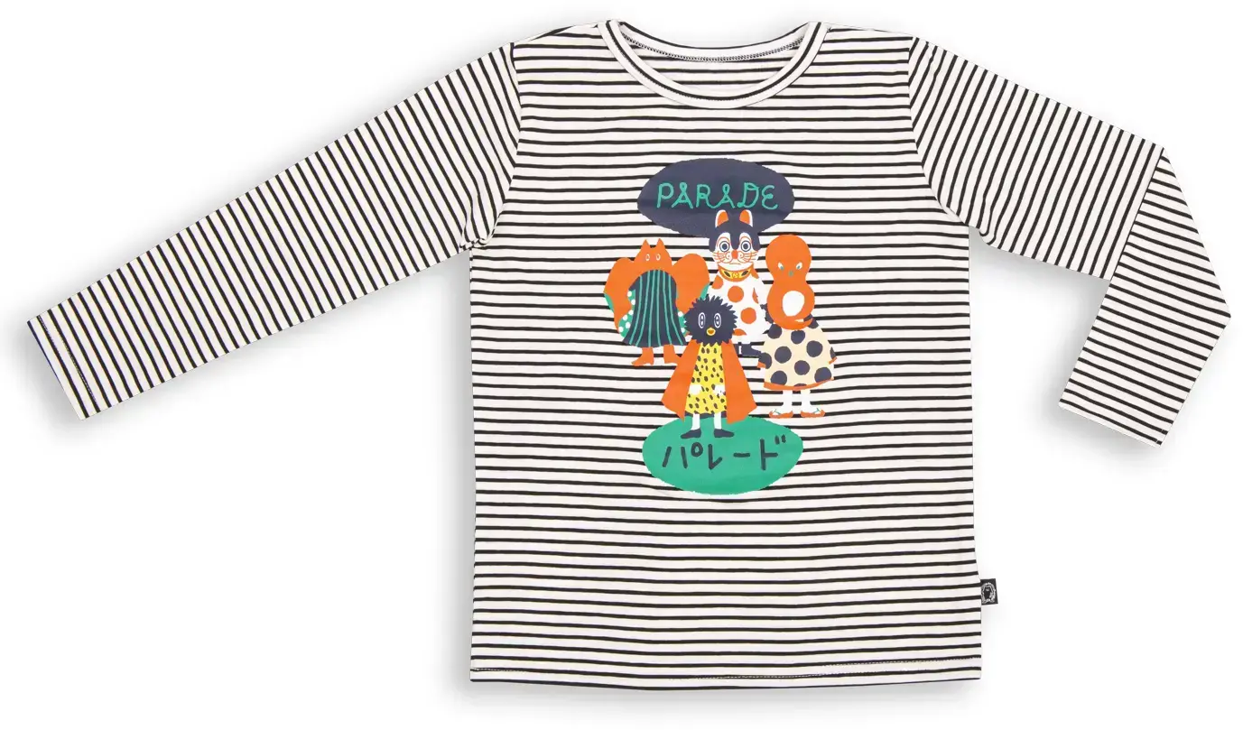 Dětské triko Wouki Omen - Black Stripes 122