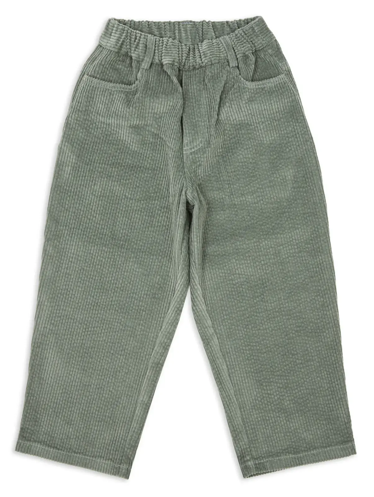 Dětské kalhoty Wouki Tsuchi - Mineral Green 110