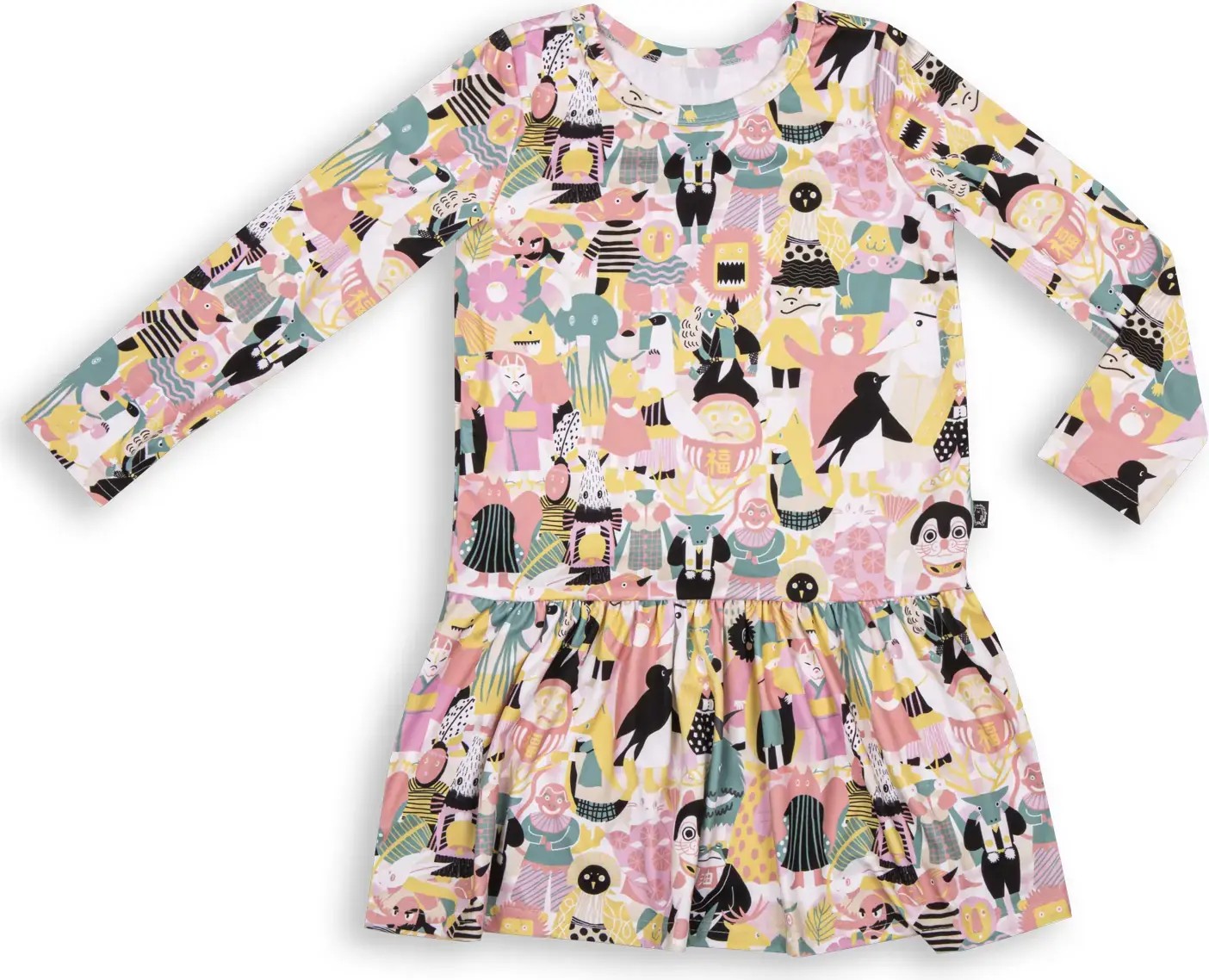 Dětské šaty Wouki Tsukigami - Festive Pink 110