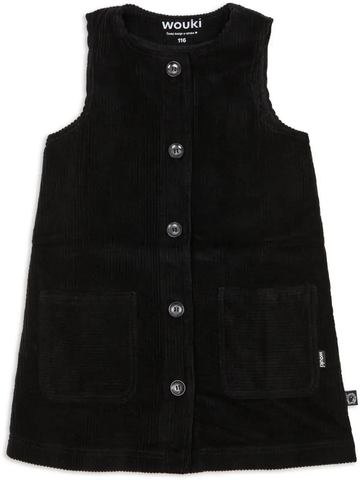 Dětské šaty Wouki Yuna - Black 146