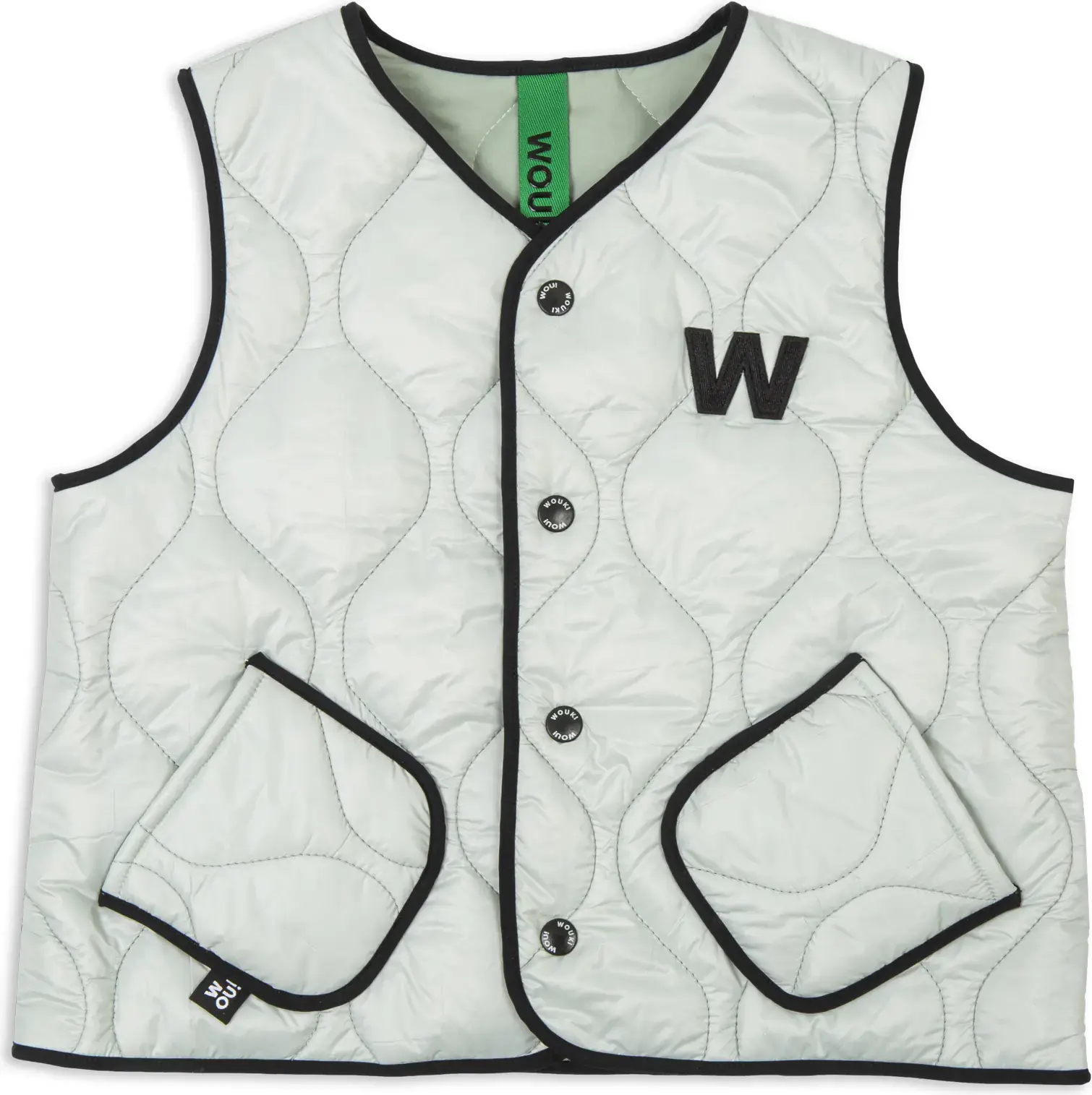 Dětská vesta Wouki Shika - Asparagus Green 110