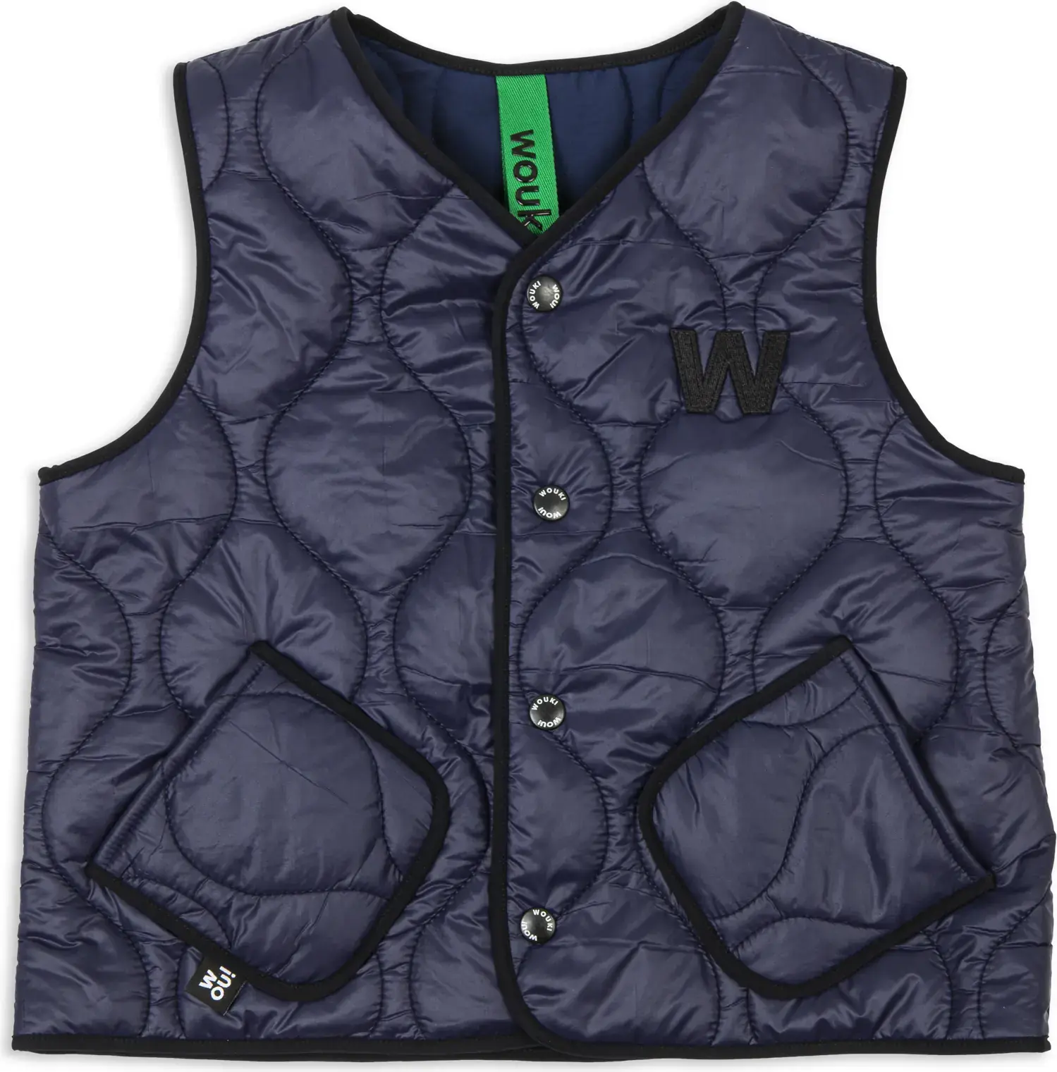 Dětská vesta Wouki Shika - Blue Depths 122