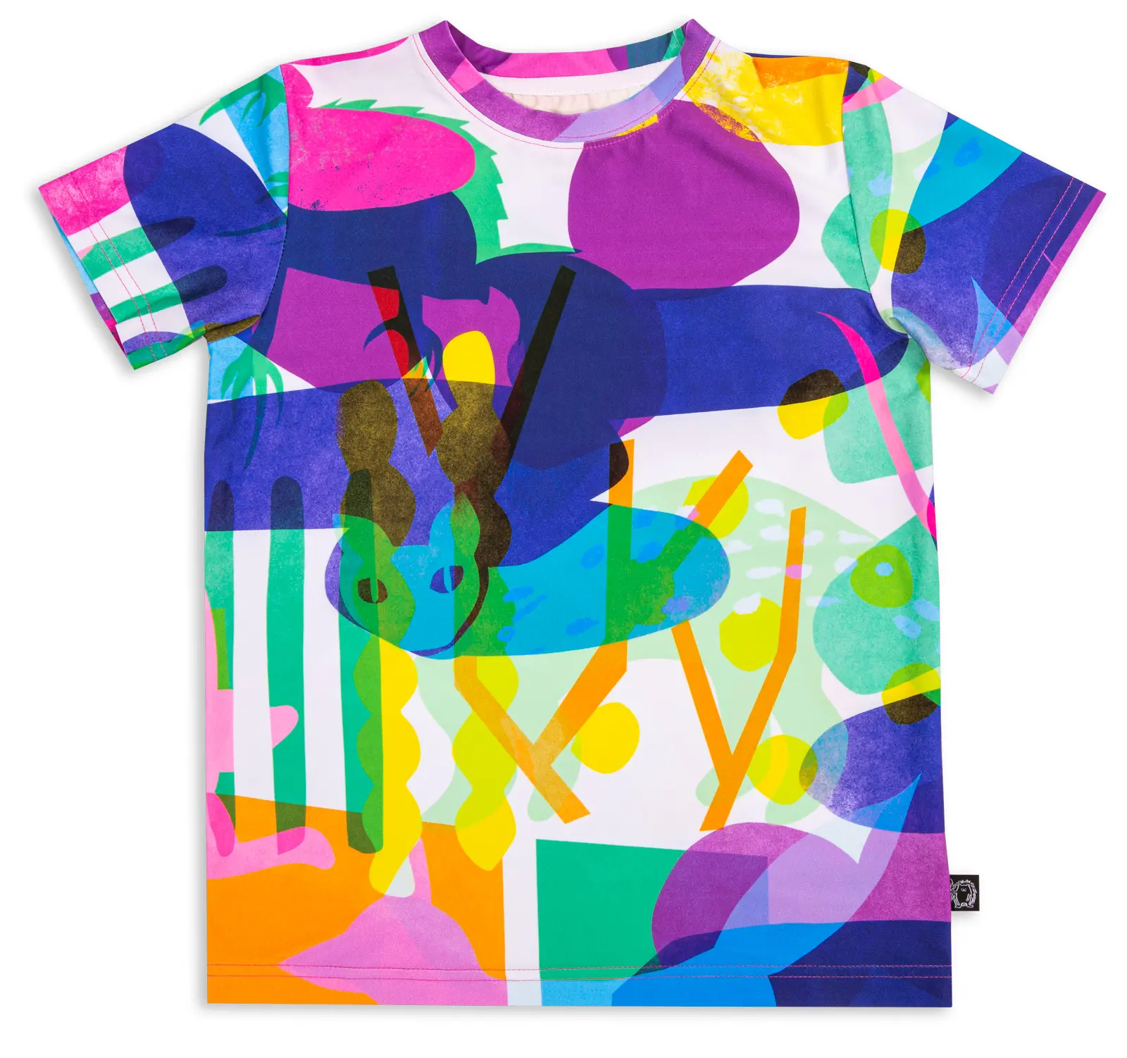Dětské triko Wouki ASHIKA - pink forest 152