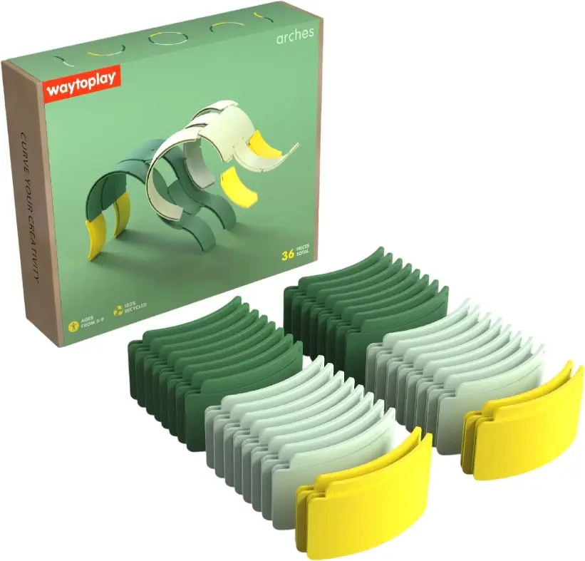 Stavebnice Waytoplay Arches - Creator set 36 ks uni