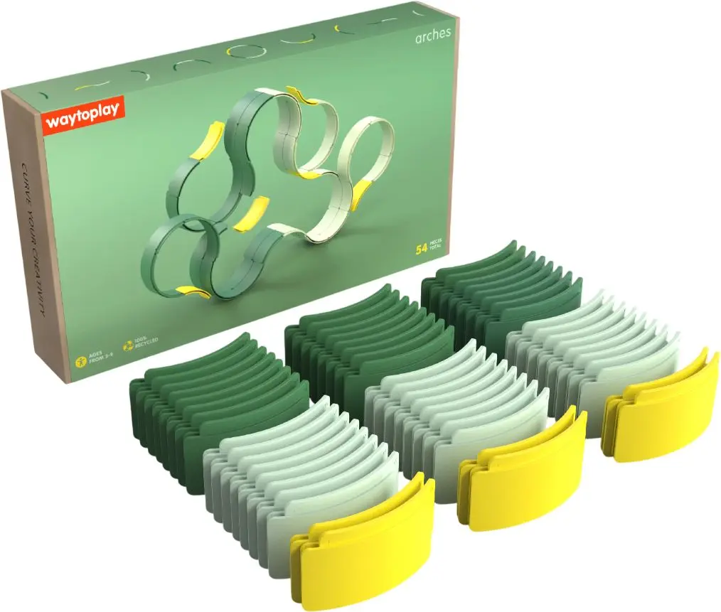 Stavebnice Waytoplay Arches - Builder set 54 ks uni