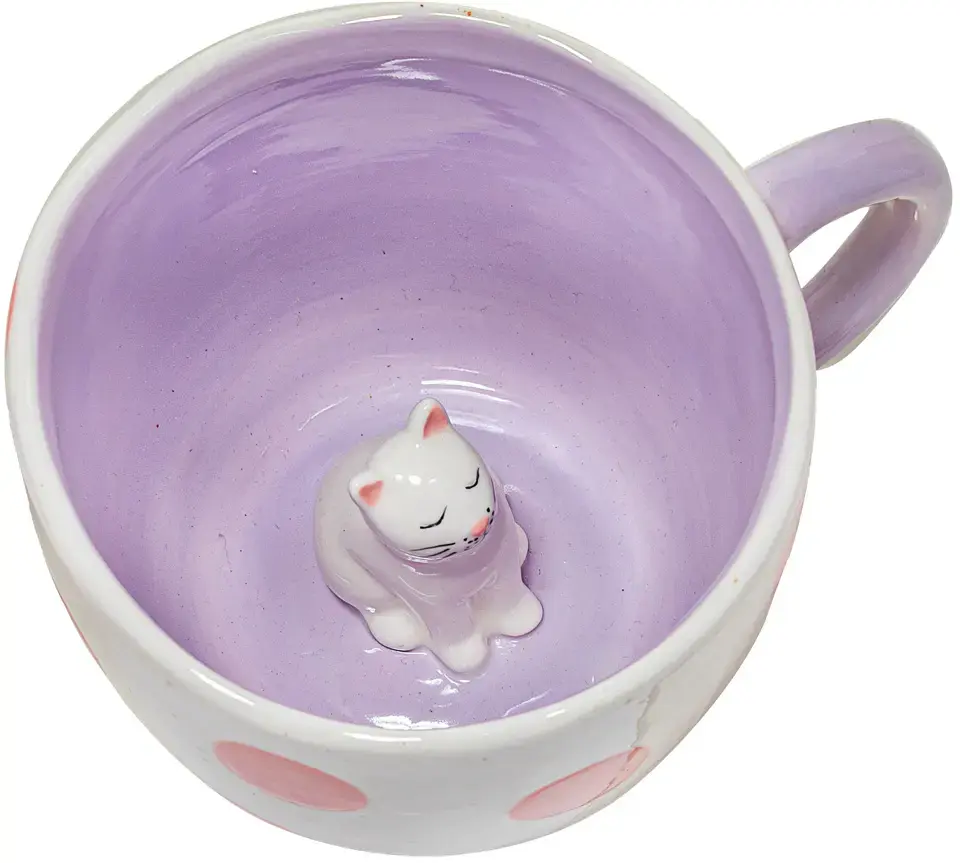 Hrnek Sass and Belle Surprise Cat Mug uni