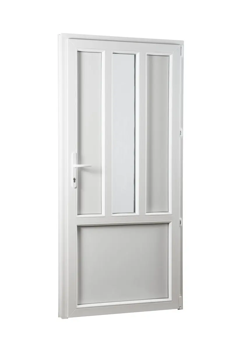 Vedlejší vchodové dveře REHAU Smartline+, pravé - SKLADOVÁ-OKNA.cz - 980 x 2080