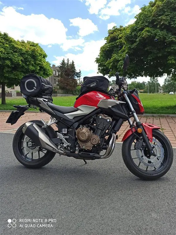 Najmimoto Chotěboř - půjčovna motorek - Honda CB 500 F (2019)