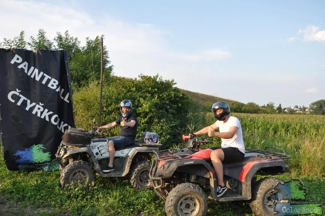 Výlet na čtyřkolce - trať pro začátečníky i pokročilé - Výlet na čtyřkolce - soukromá akce