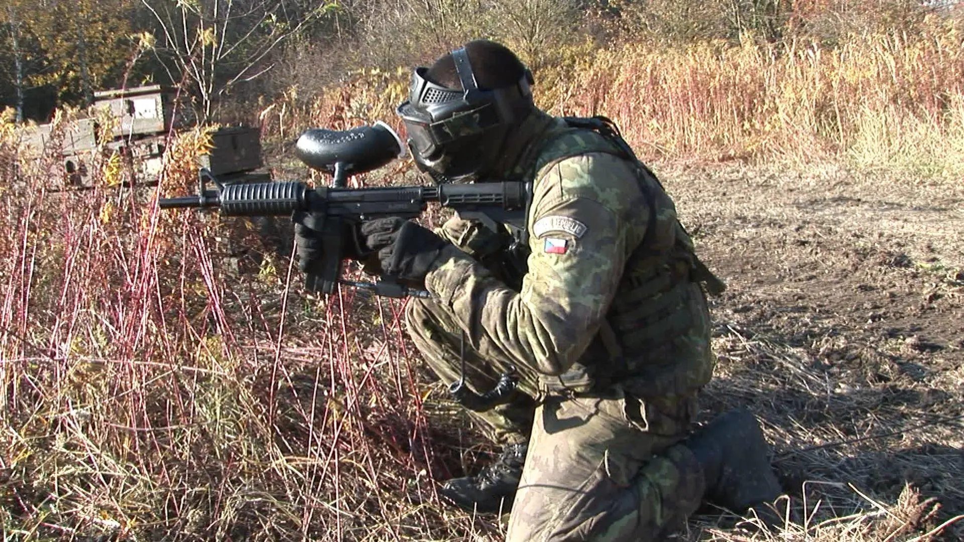 Paintball v areálu Hvězda nedaleko Kroměříže - vyberte si ze dvou hřišť