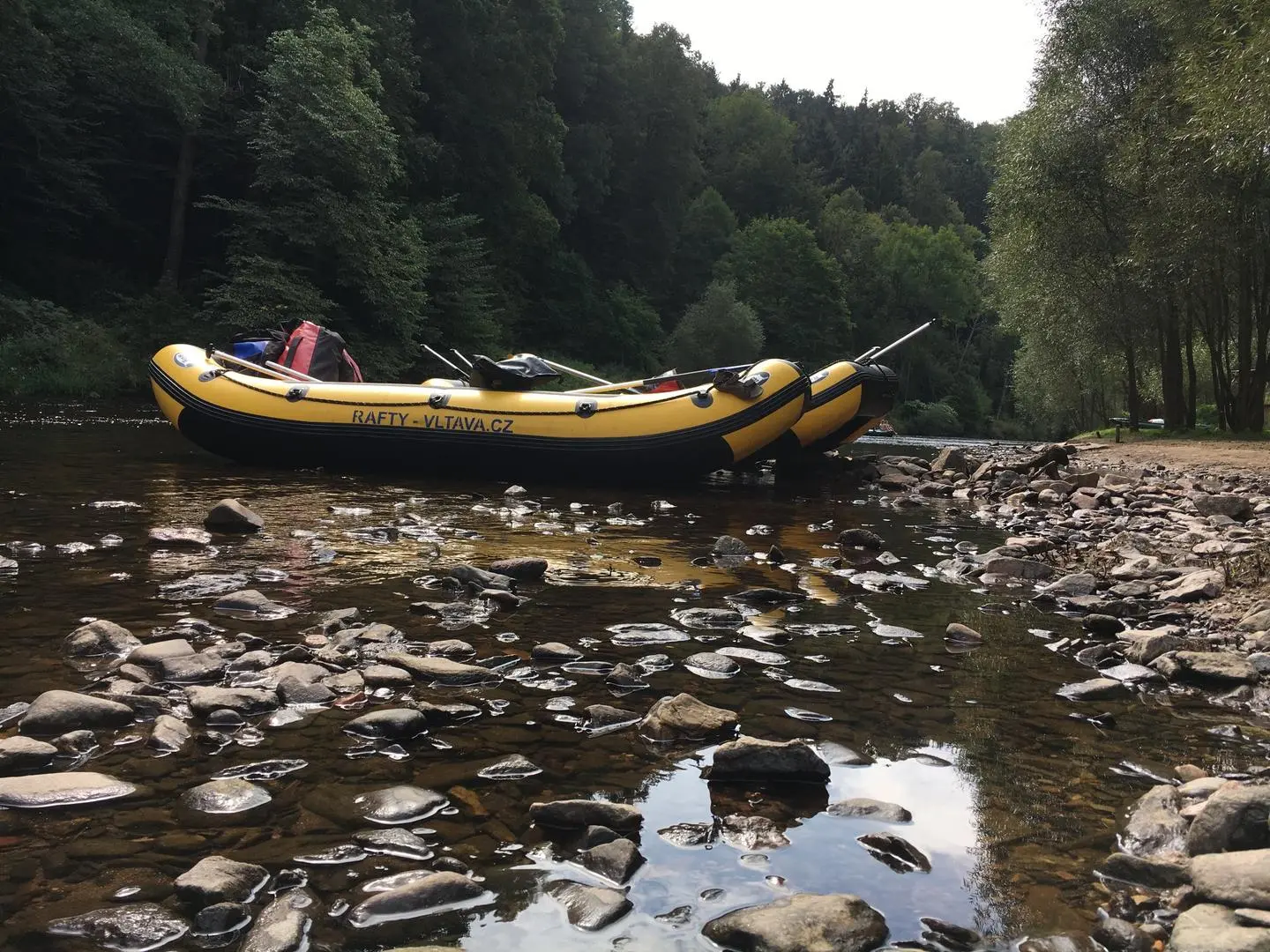 Jednodenní výlety na raftu - Rožmberk - Český Krumlov