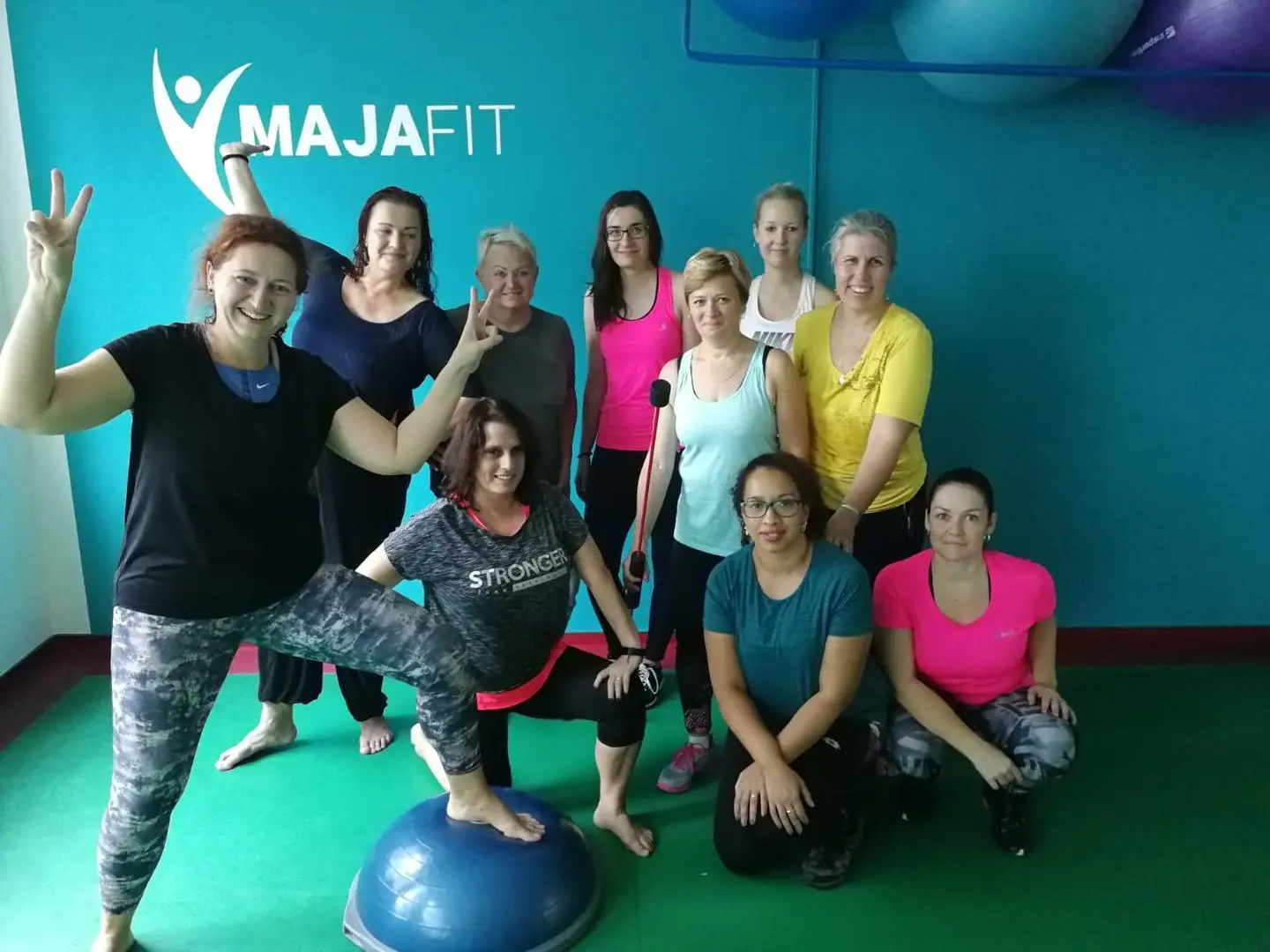 Dejte si do těla na skupinových cvičeních v Majafit Frýdek Místek - Zdravotní cvičení + pilates