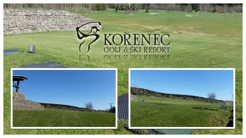 Kořenec Golf & Ski Resort - driving range balíček