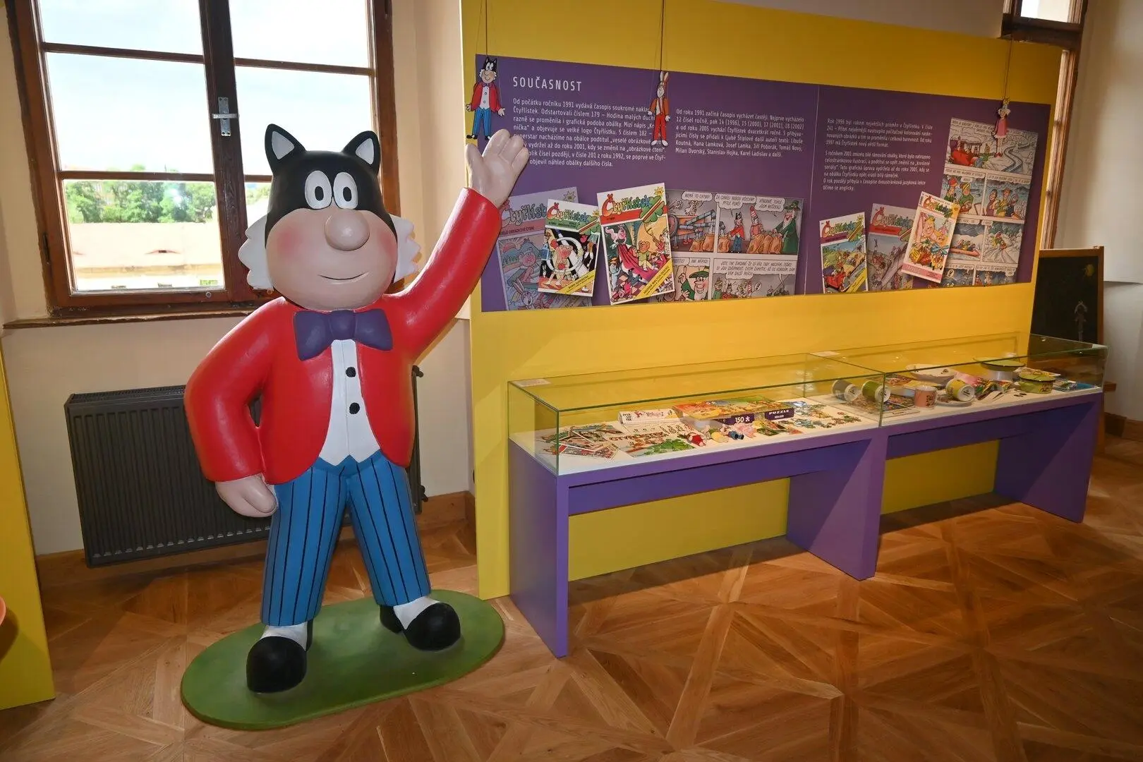 Muzeum Čtyřlístek - jedinečná expozice známého komiksu