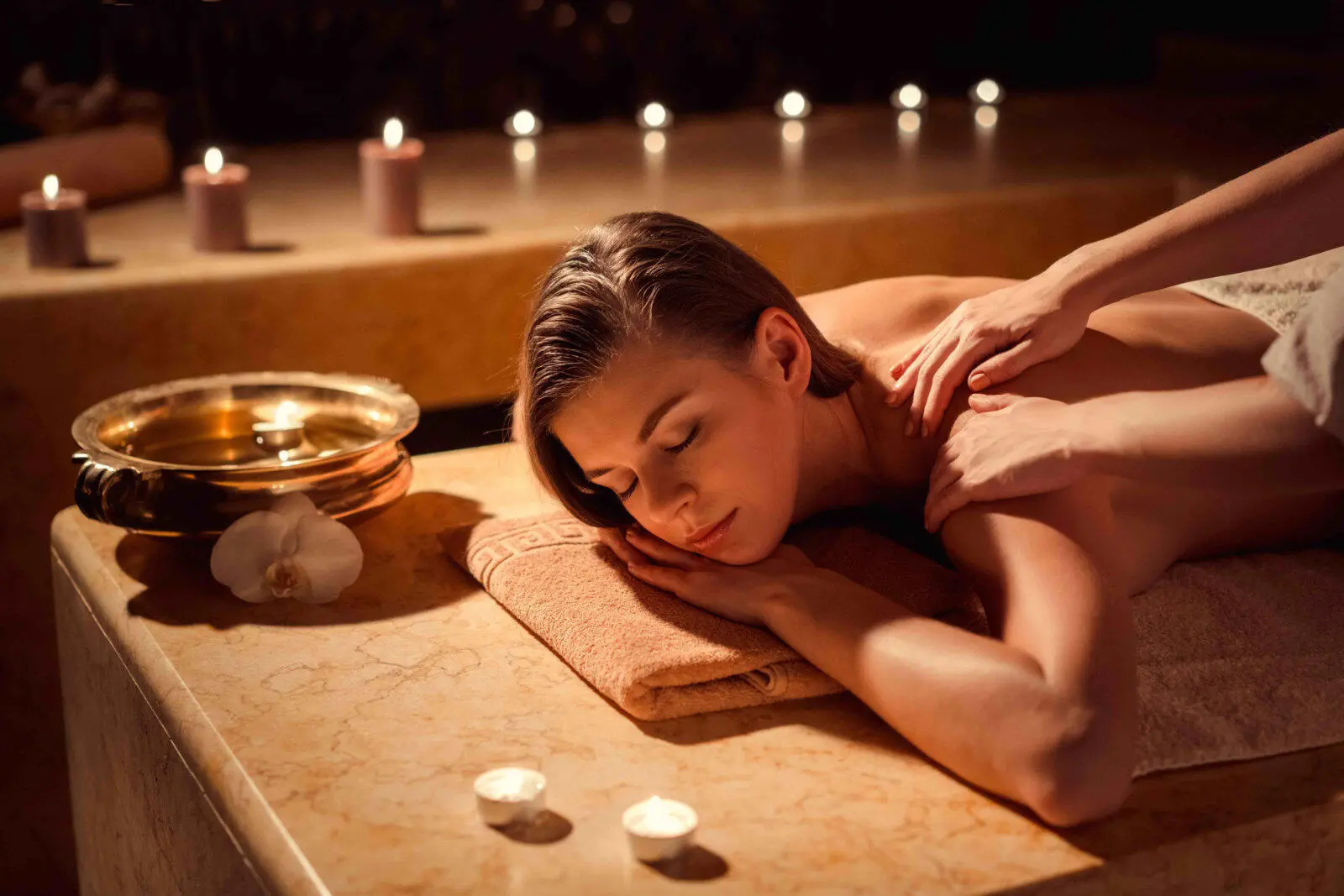 Thajské masáže ve Volcano Spa & Beauty - Aroma masáž