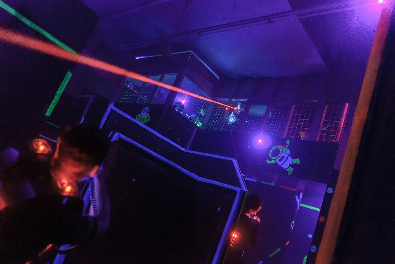 Laser game v Přerově - 2 patrová laser aréna