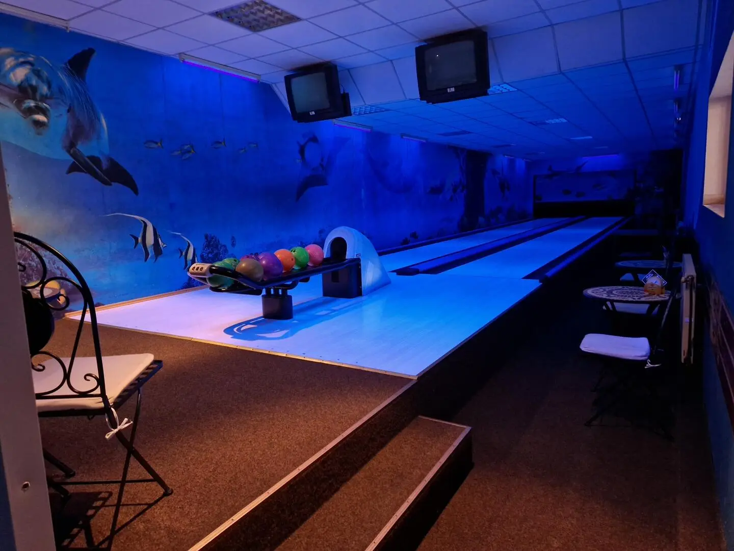 Bowling Bezovka Bílina - originální bowling s vizuálním efektem - Dráha 1