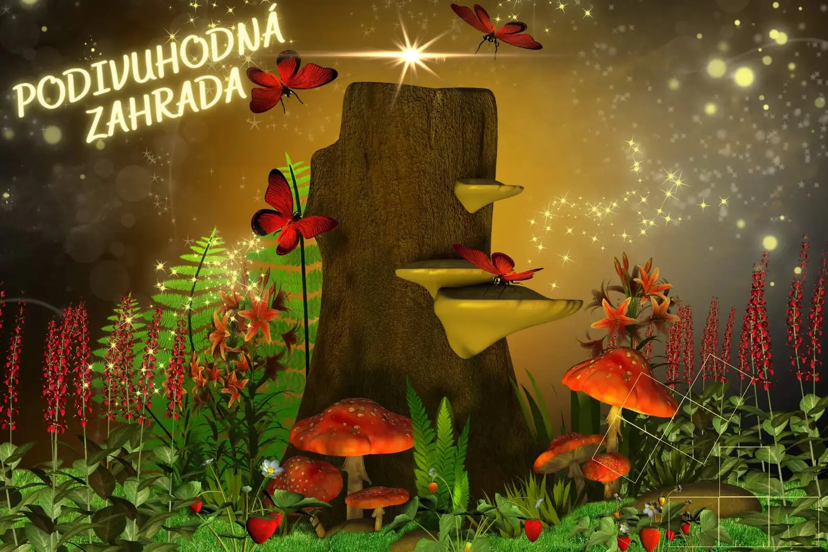 Hra na doma - Podivuhodná zahrada