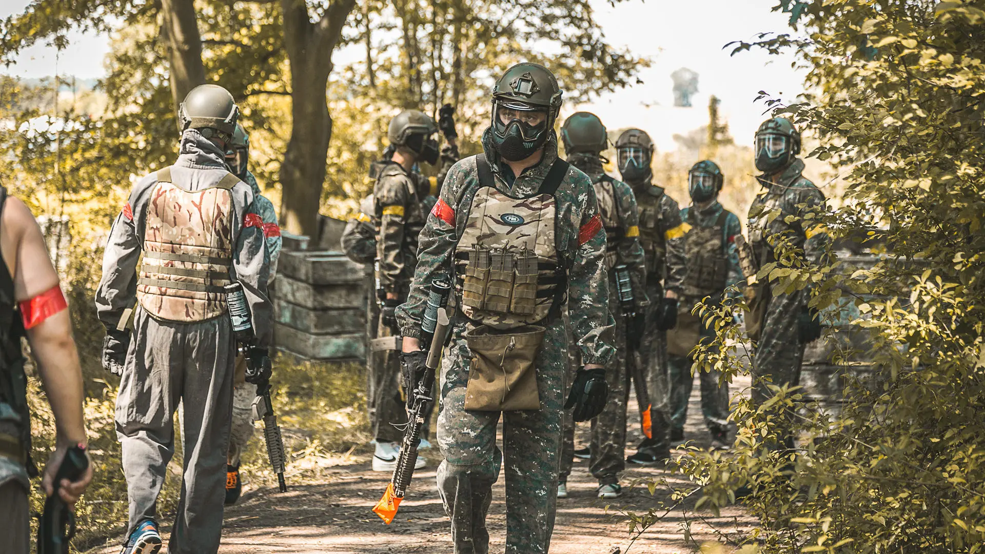 Paintball Ústí nad Labem - balíčky her pro děti i dospělé - Paintball Ústí nad Labem - outdoor paintball základní balíček