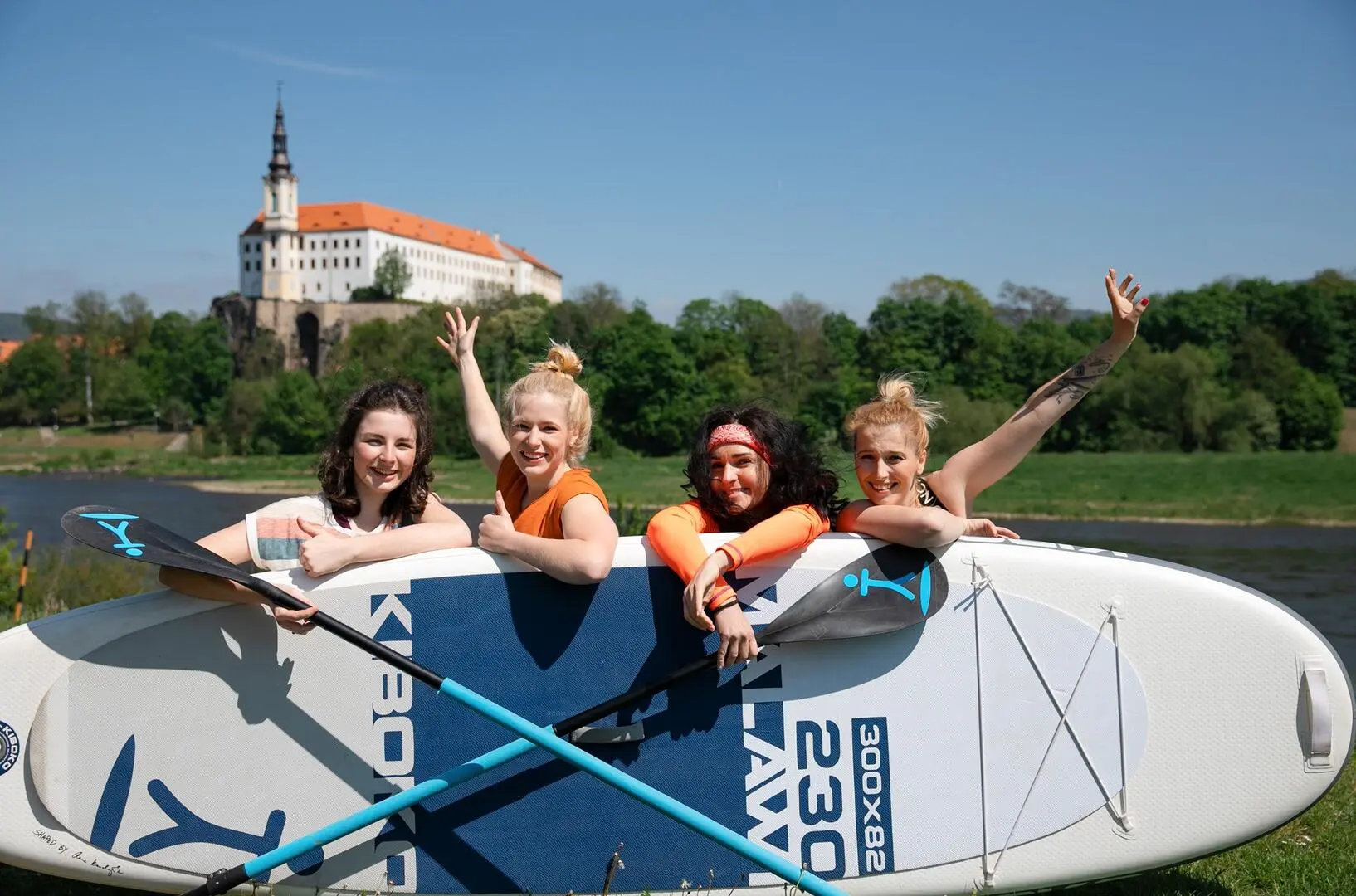 Poznejte České Švýcarsko na paddleboardu a koloběžce