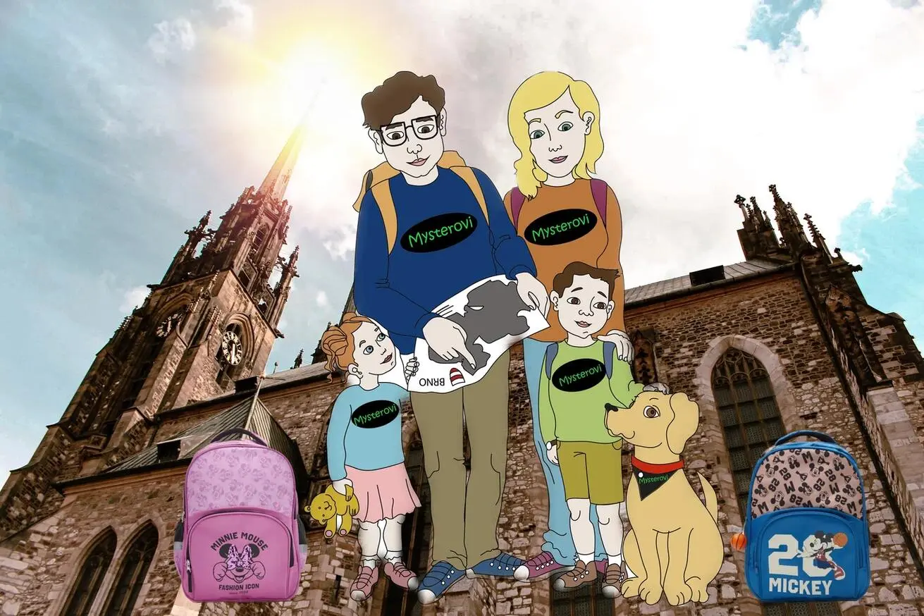 Venkovní úniková hra pro děti - Mysterovi v Brně