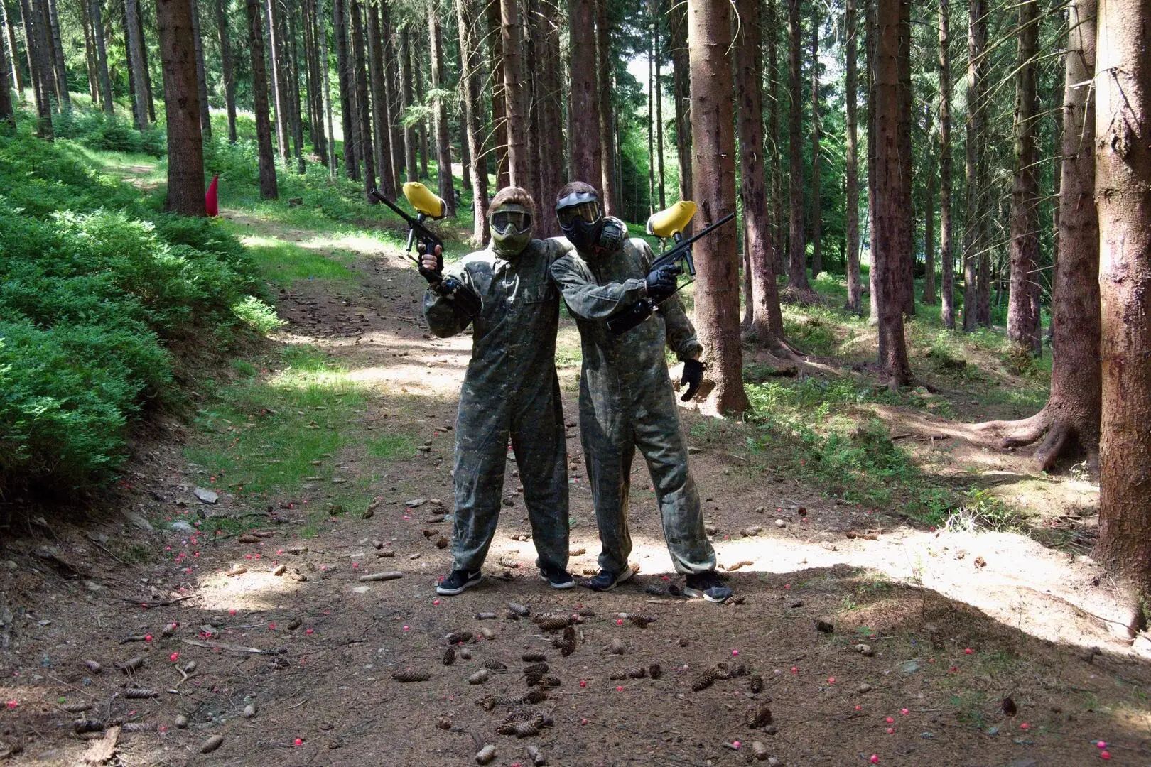 Paintball v Areálu Eduard - hra v krásném prostředí Krušných hor - Mám vlastní vybavení - pouze vstup na hřiště