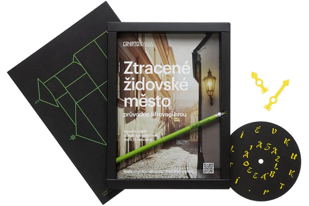 Středně těžká venkovní hra v Praze pro dospělé - Ztracené židovské město
