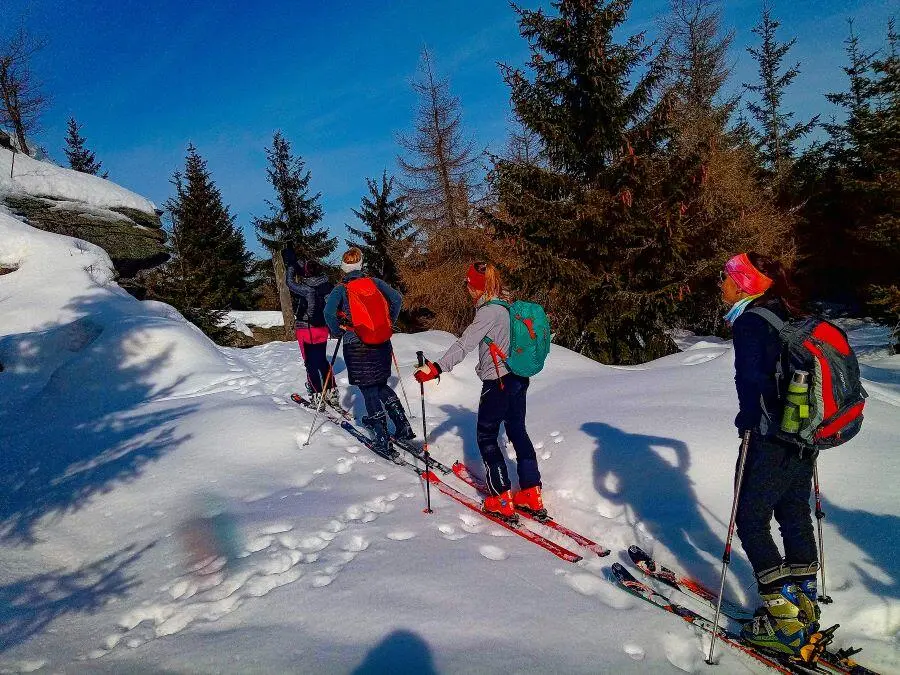 Skialpinistický výlet Krkonoše – objevte zimní Krkonoše na skialpech