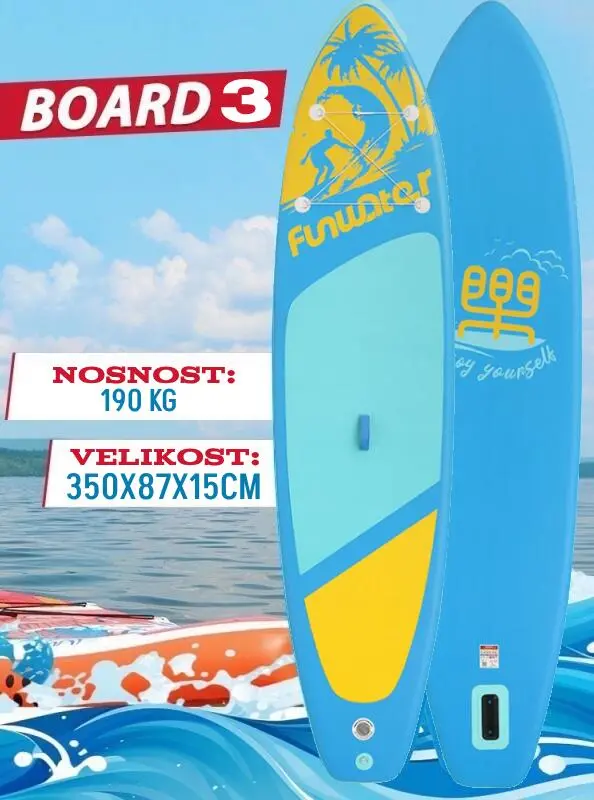 Půjčovna paddleboardů ve Veselí nad Moravou - paddleboardy pro radost i dobrodružství - Půjčovna paddleboardů ve Veselí nad Moravou - Board 3
